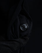 "BURBERRY" Belted design stand collar cashmere mix long coat