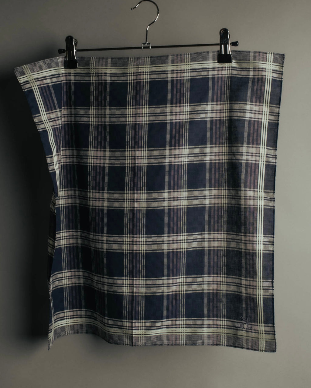 “CELINE” 90’s-00’s Plaid logo scarf