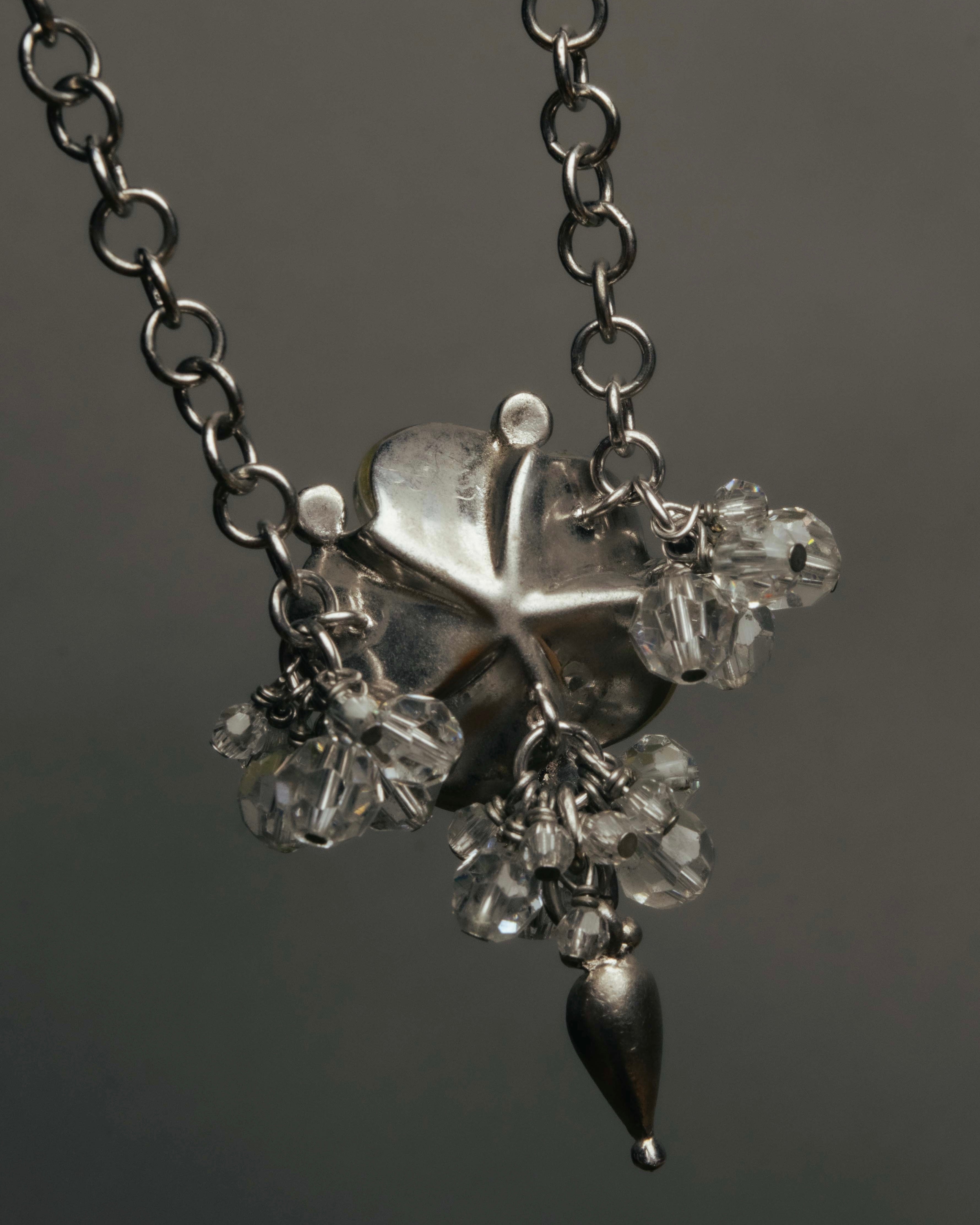 "Christian Dior" 00's Floral charm bracelet