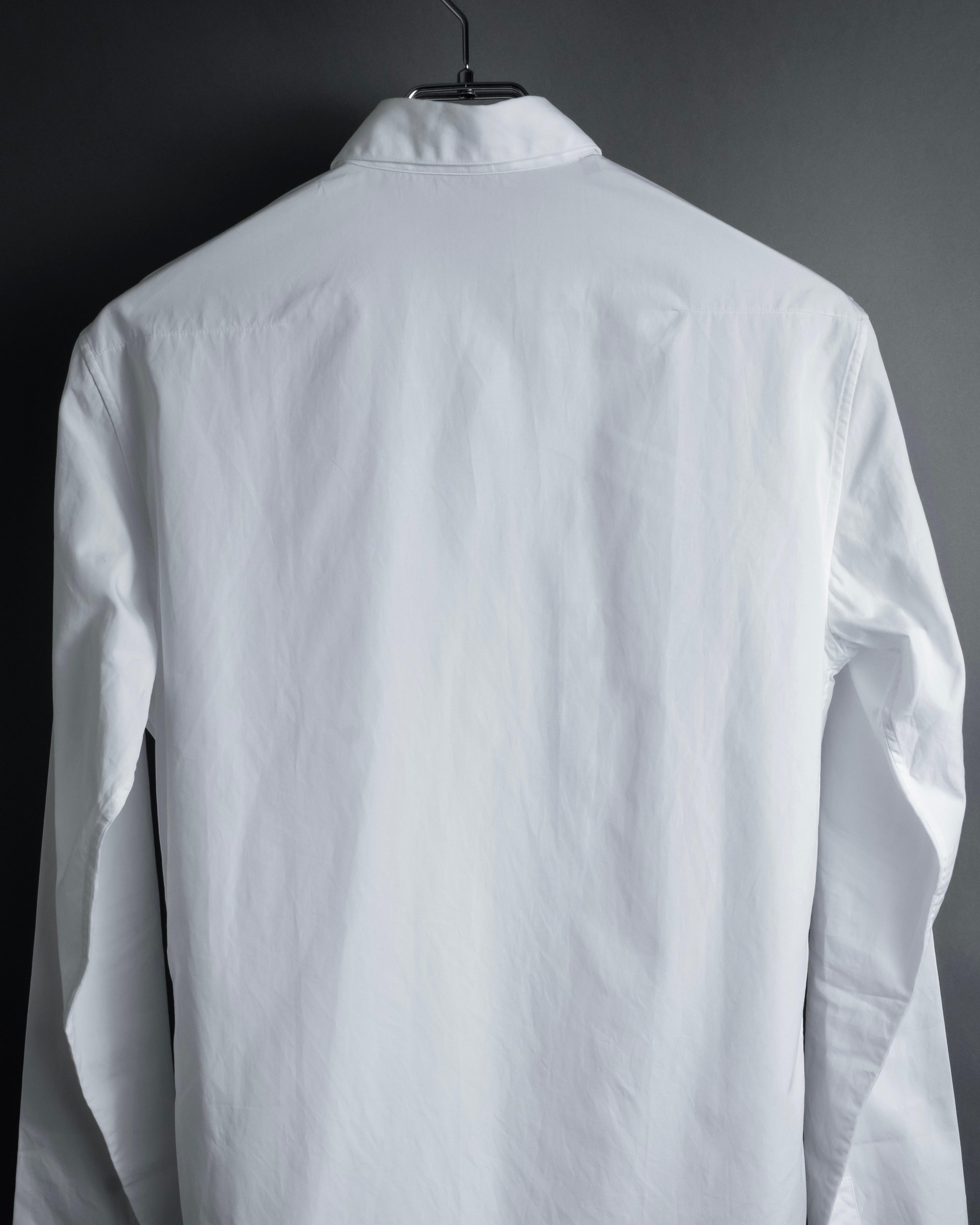 "DIOR HOMME" 00's Edith Slimane design sophisticated white shirt