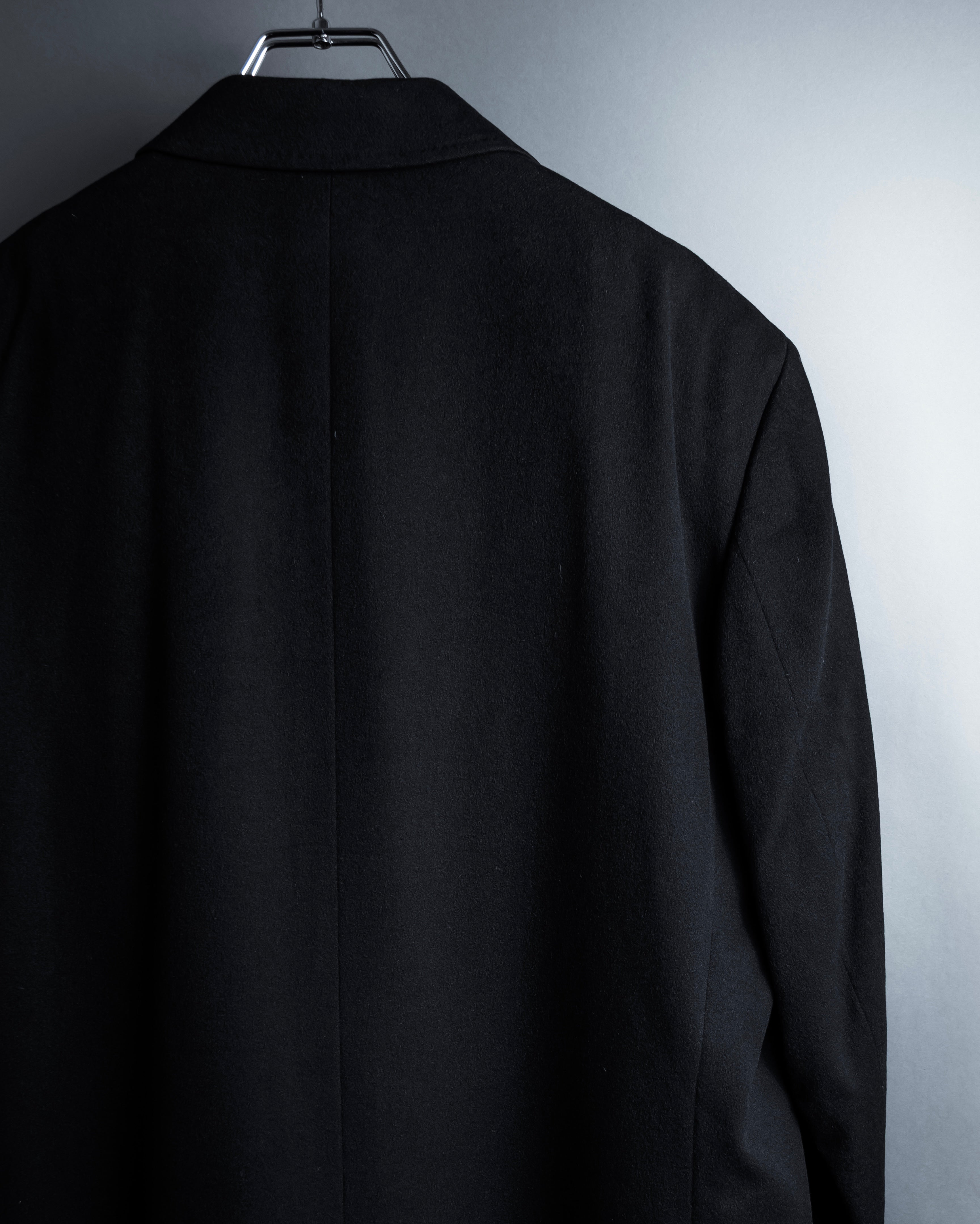 "Ermenegildo Zegna" Drapey finish 100% cashmere cloth chester coat