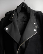 "Juun.J" Zip-up blouson docking design jacket