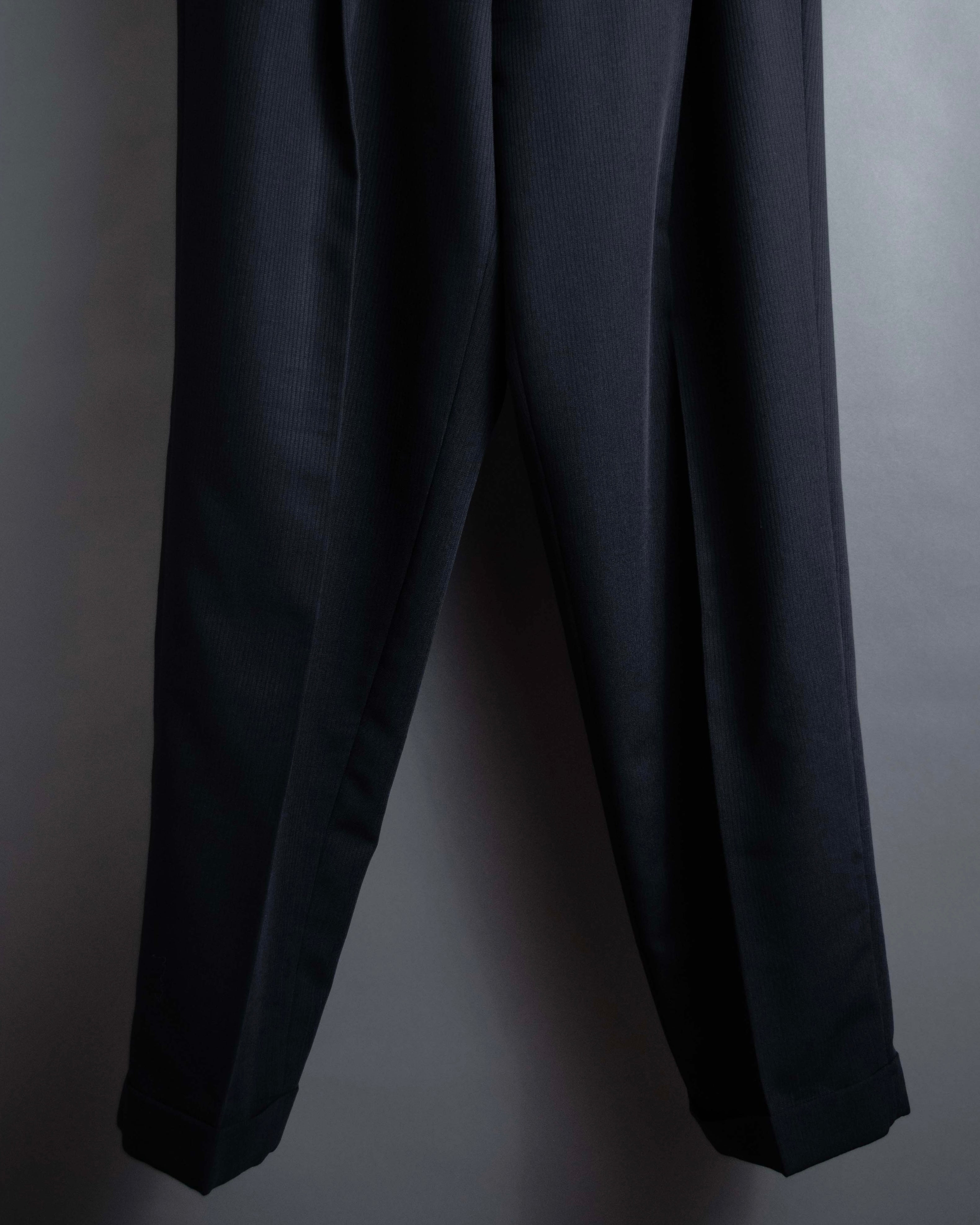 "GIORGIO ARMANI" LE COLLEZIONI line shadow stripe pattern set up