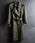 "Burberrys" Vintage water-repellent cotton oversized trench coat
