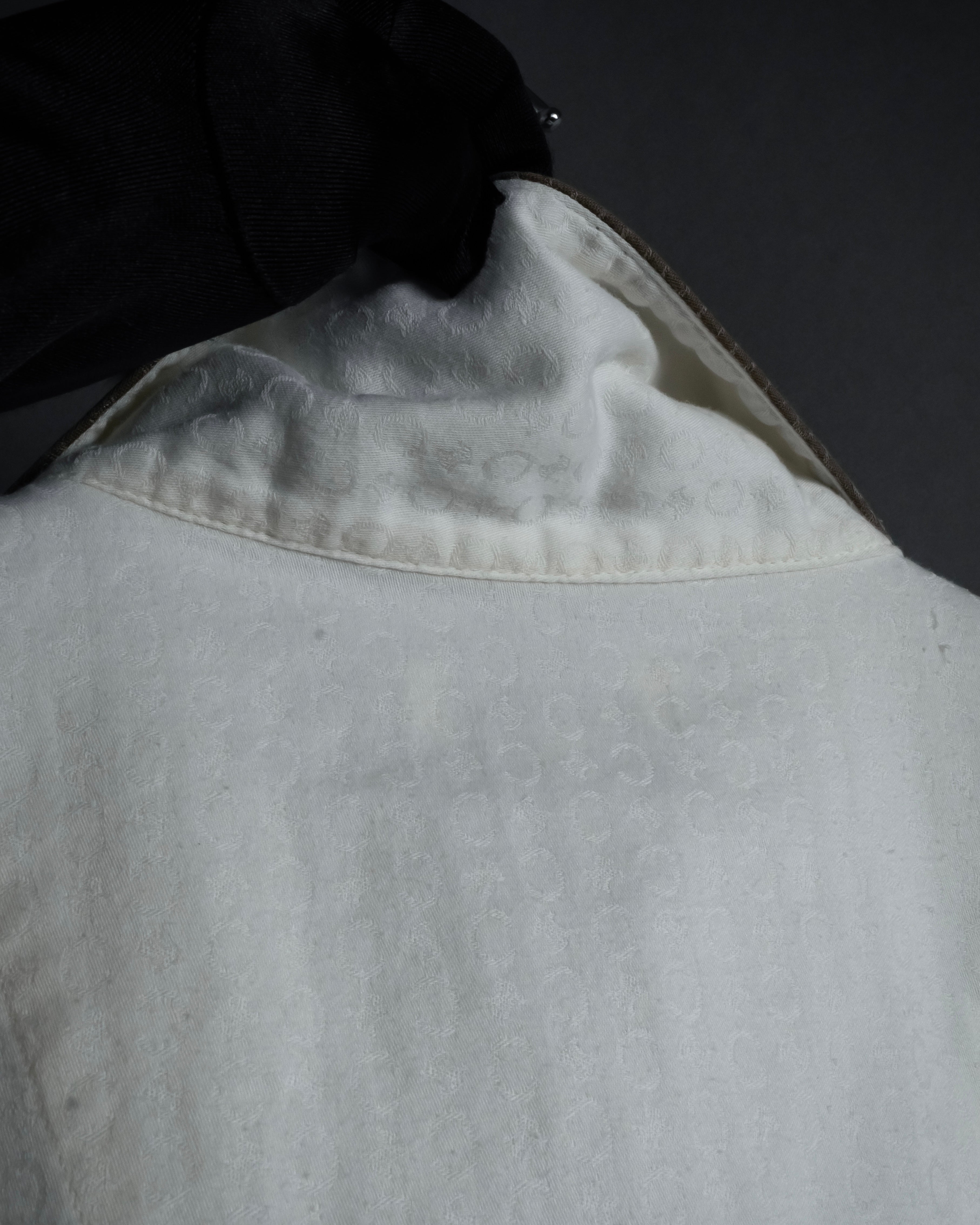 "CELINE" 90's-00's Macadam print pajama set up