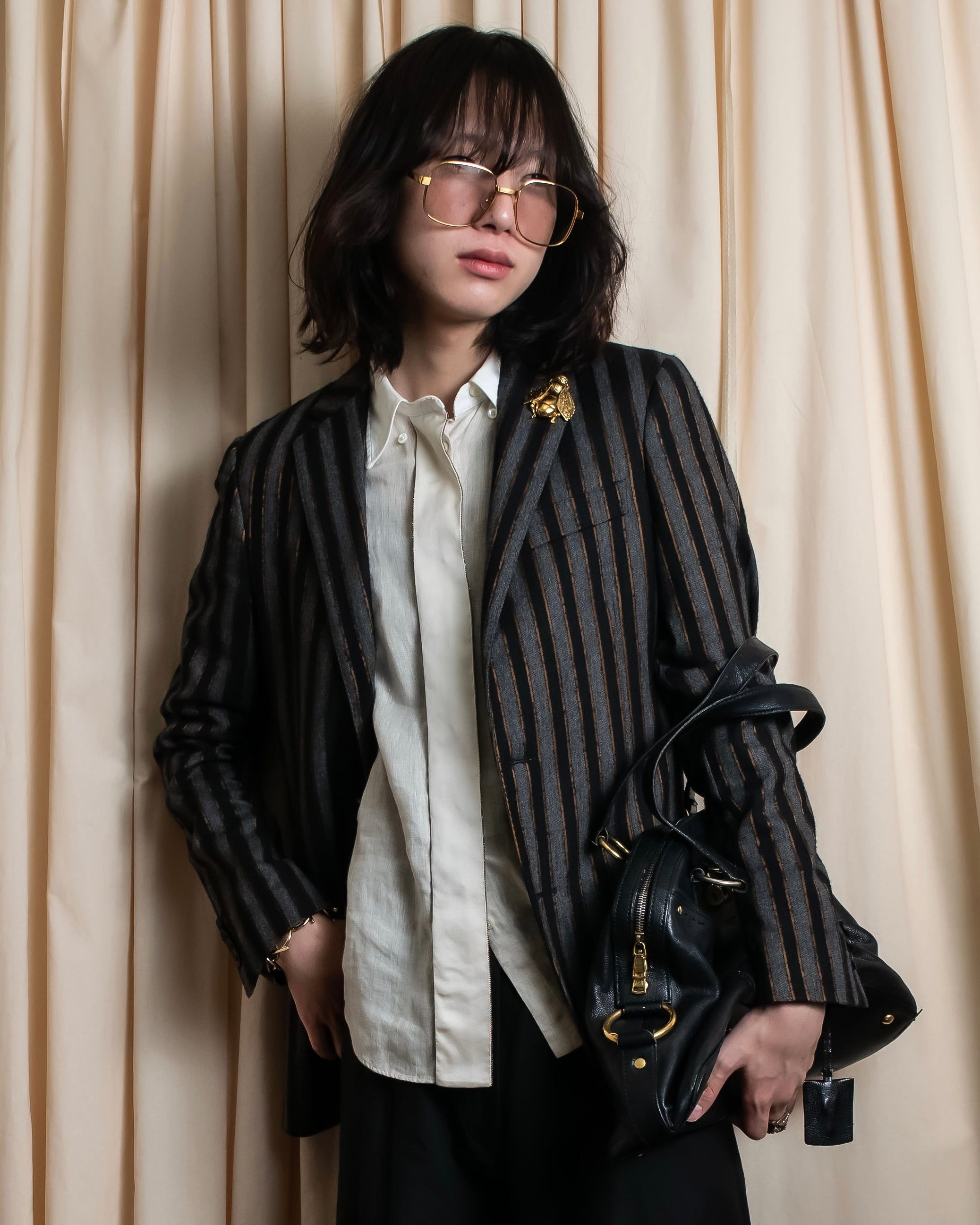 "ETRO" Multi-stripe tailored jacket