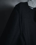 "Dolce & Gabbana" Minimal v-neck fine knit sweater