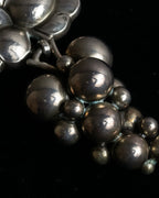 "GEORG JENSEN" Grape cluster motif silver 925 brooch