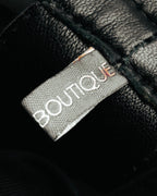 "HOXTON BOUTIQUE" 00's-10's Pebbled leather scarf belt