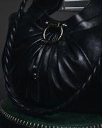 –SPECIAL– "Salvatore Ferragamo"
00’s Gancini gathered leather hobo bag