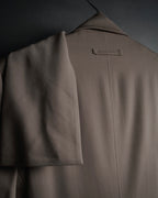 –SPECIAL– “Jean Paul GAULTIER FEMME” 90’s-00’s sculptural scarf collar tailored jacket