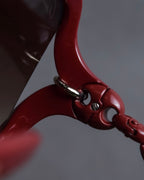 "GUCCI" Gold parts design square frame sunglasses