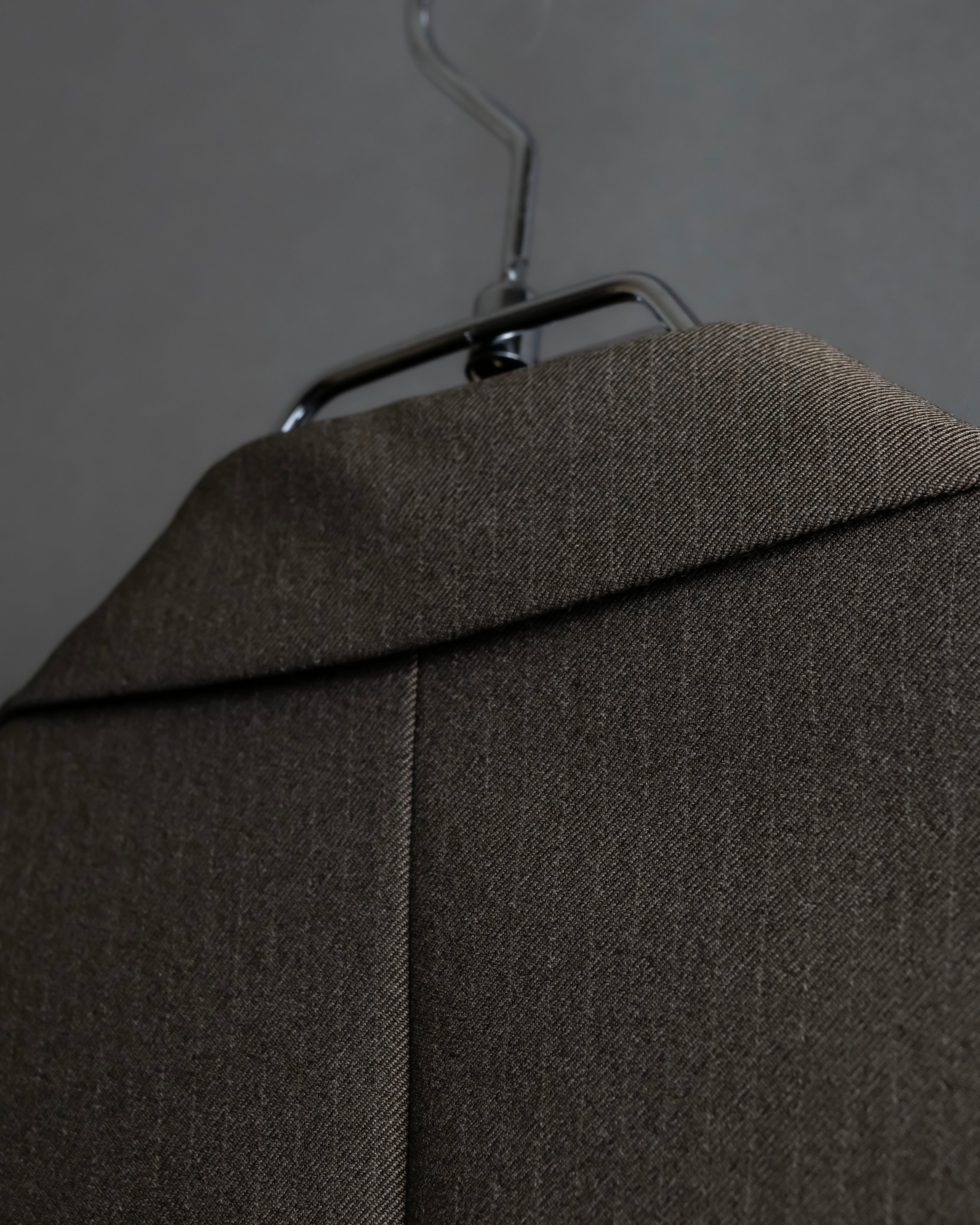 "PRADA" 3 button oversized tailored jacket