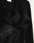 -SPECIAL- "CHANEL" 04AW Sheer bow-tie knit top