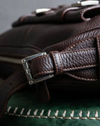 "LOEWE" Senda Brown Leather Handbag