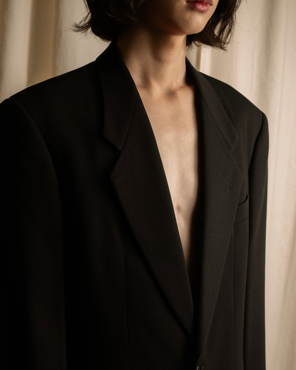 "GIORGIO ARMANI" Classically tailored relaxed set up