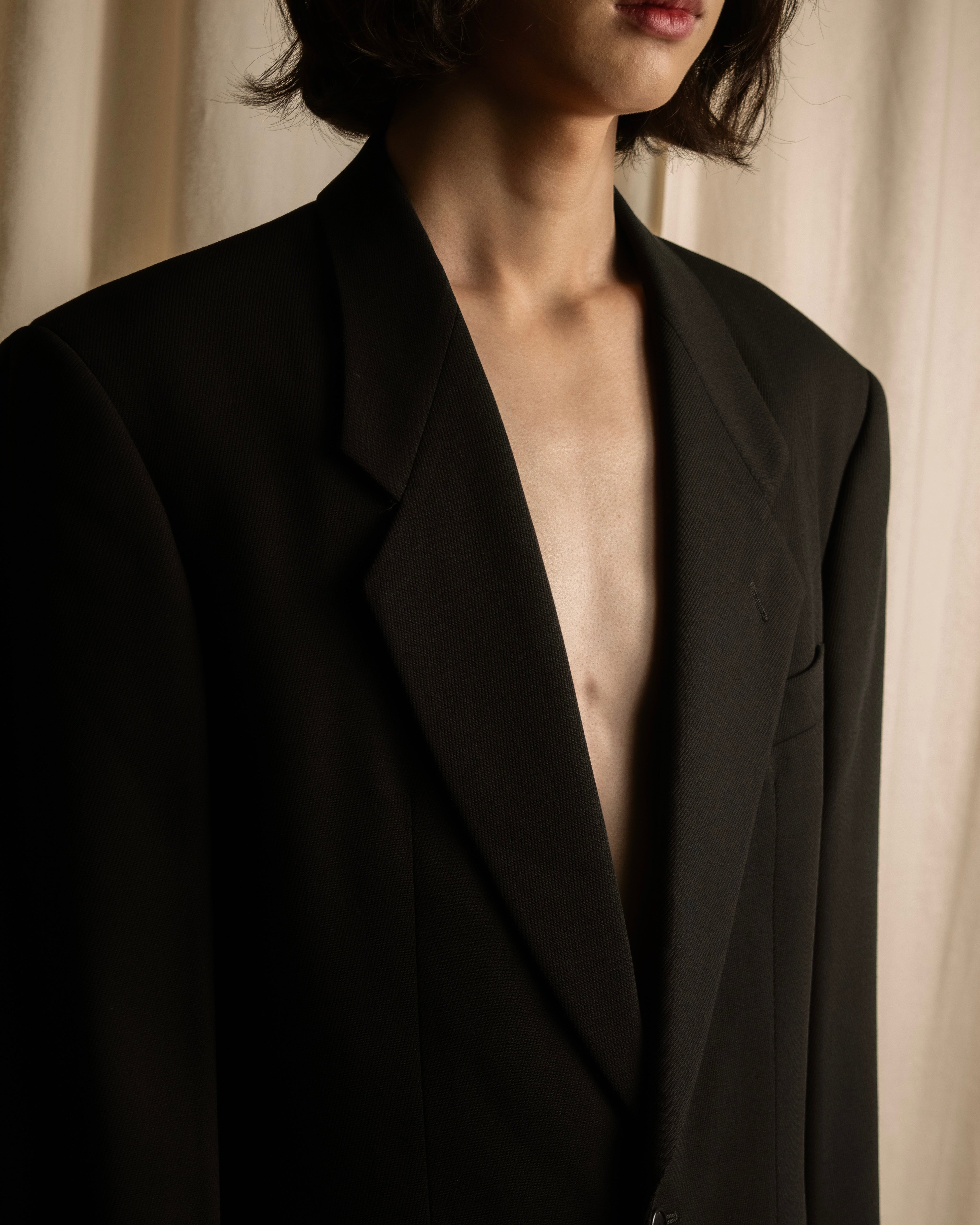 "GIORGIO ARMANI" Classically tailored relaxed set up