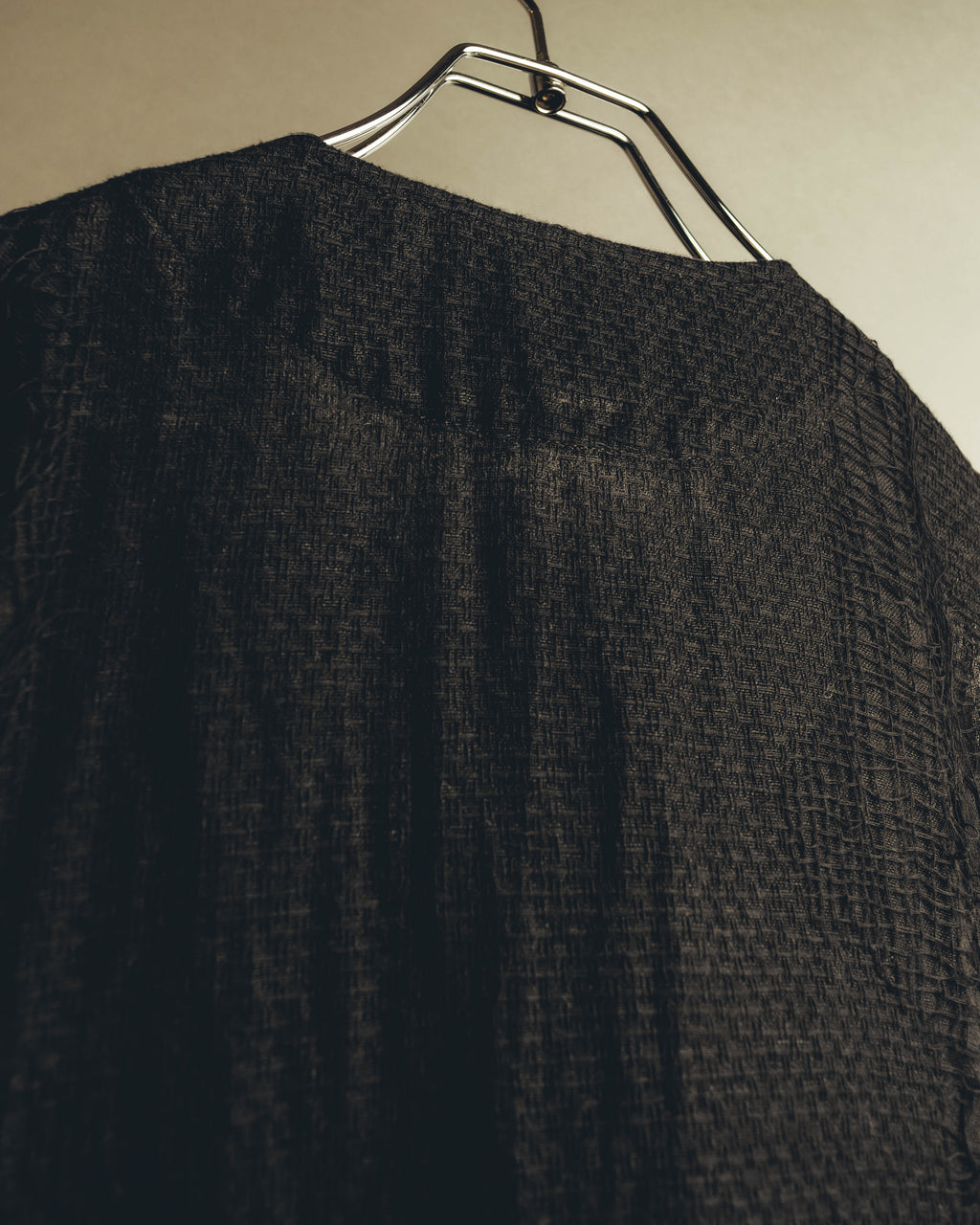 -SPECIAL- "Y's" 21SS Textured sleeveless long vest