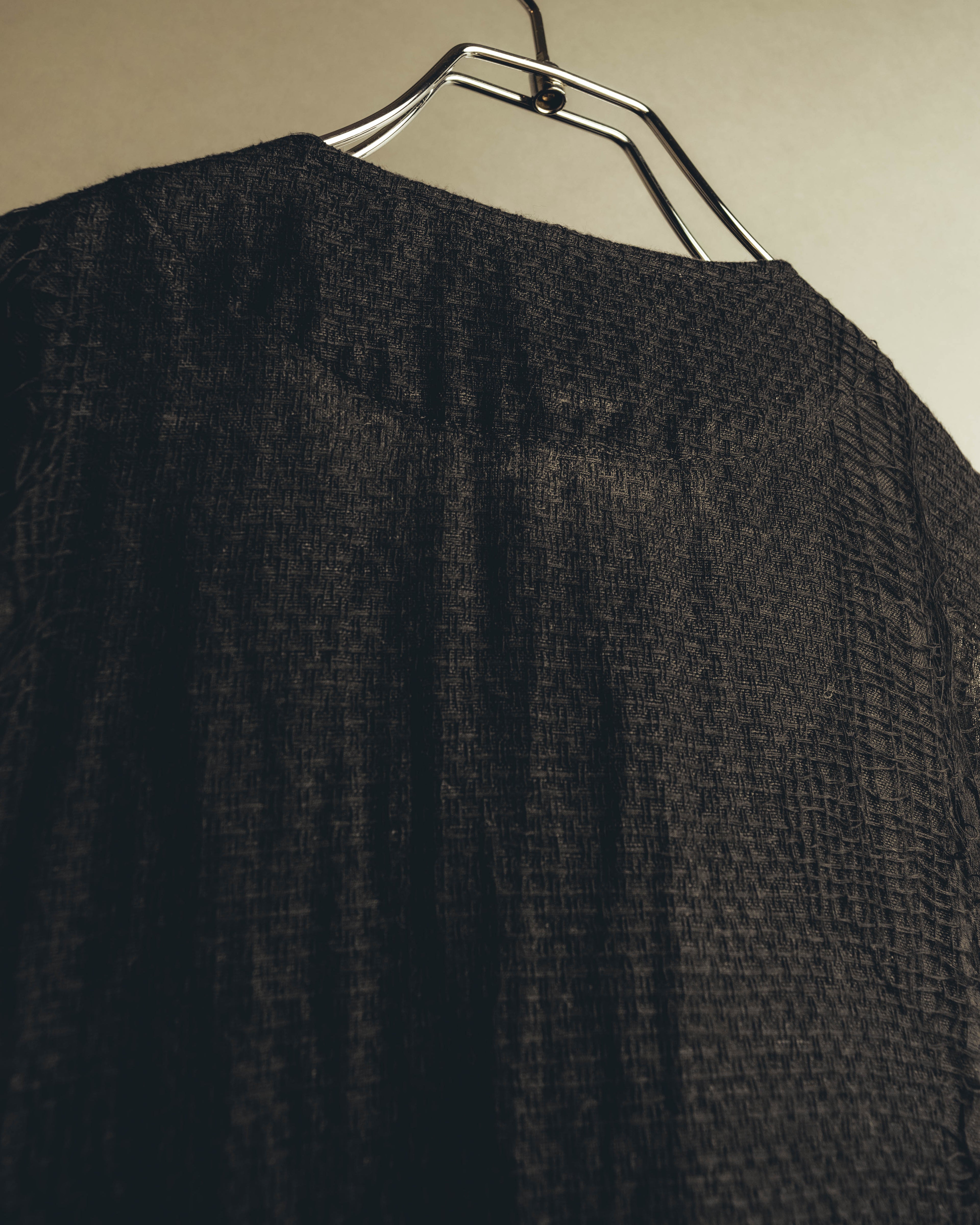 -SPECIAL- "Y's" 21SS Textured sleeveless long vest