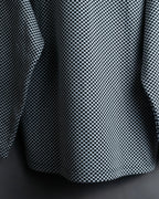 “VERSACE” checkered pattern zip pocket pull over