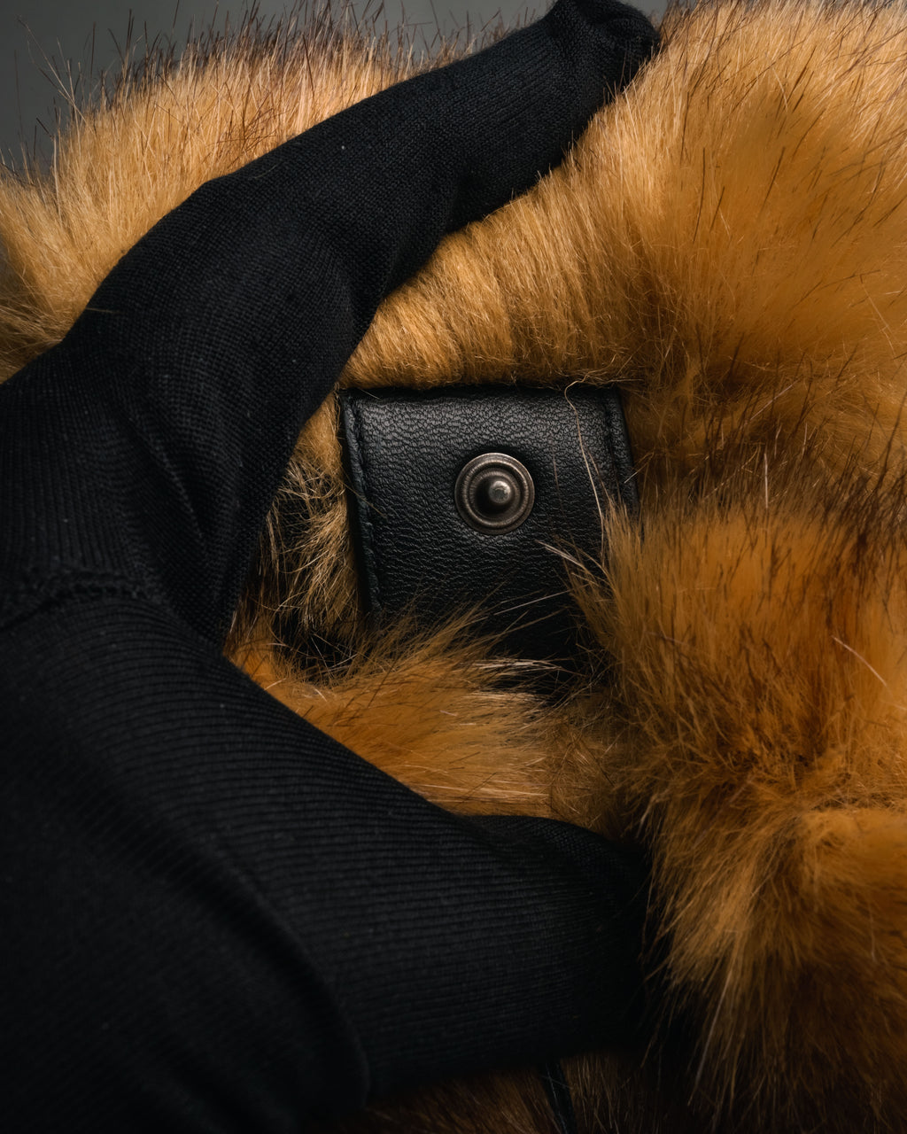 “SAINT LAURENT PARIS“ 2021-2022 Faux fur wrist cuffs
