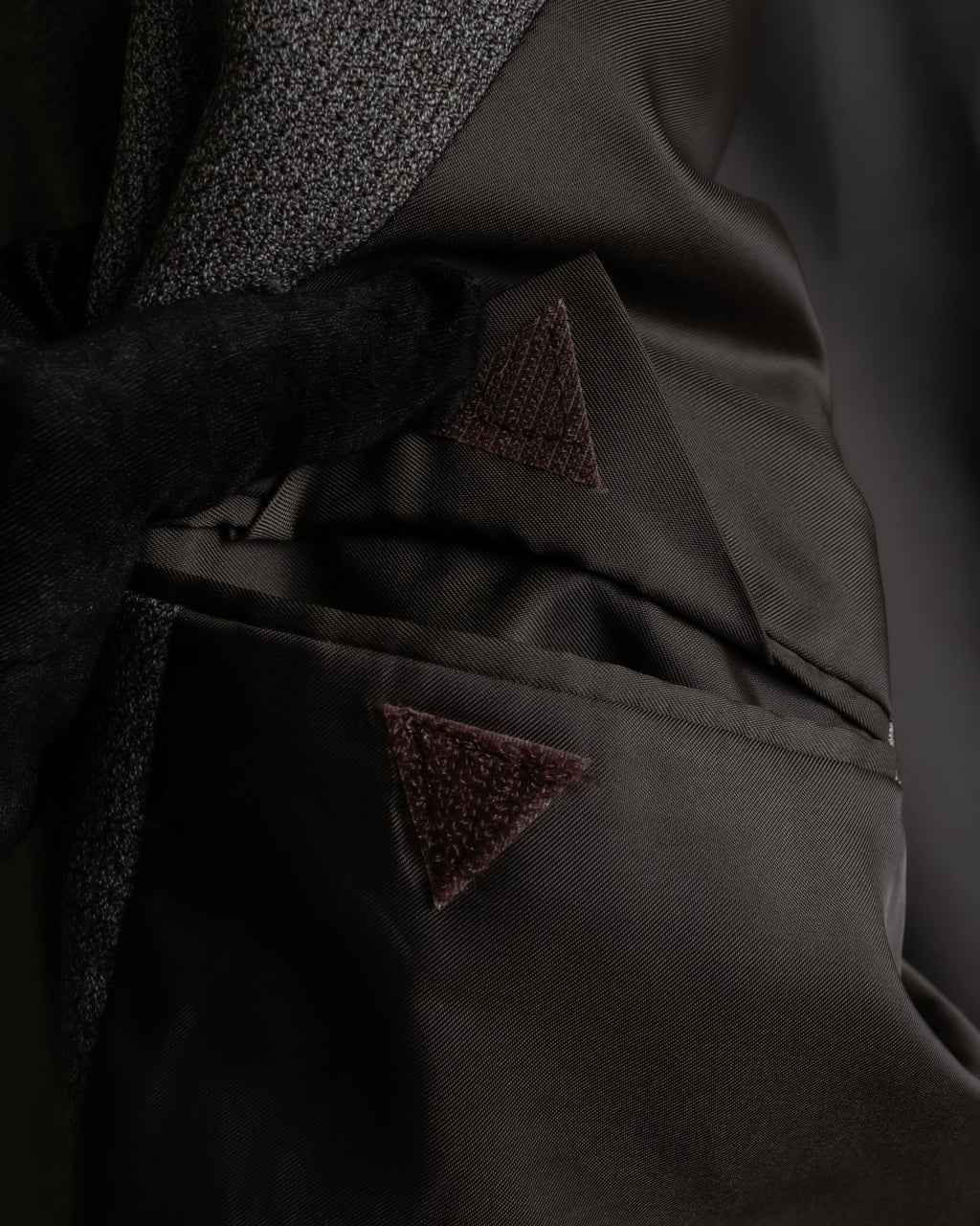 "Vintage heathered wool tailored jacket"