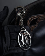 "Cartier" Marcello de Cartier python leather combination bag