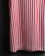 "Christian Dior" Stripe pattern front print tunic