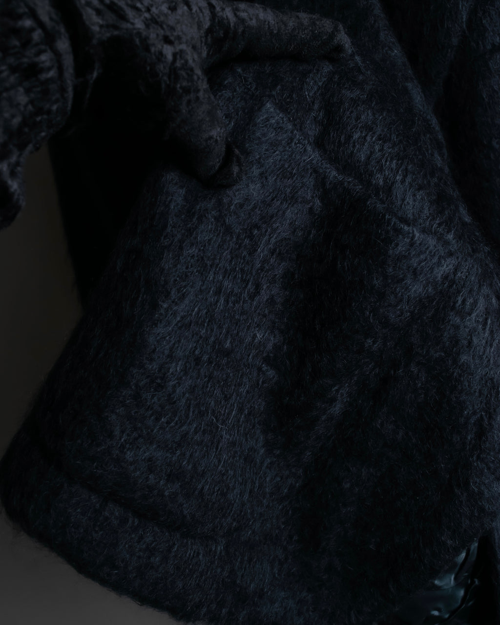 "DOLCE & GABBANA" Lightly brushed shaped tailored jacket