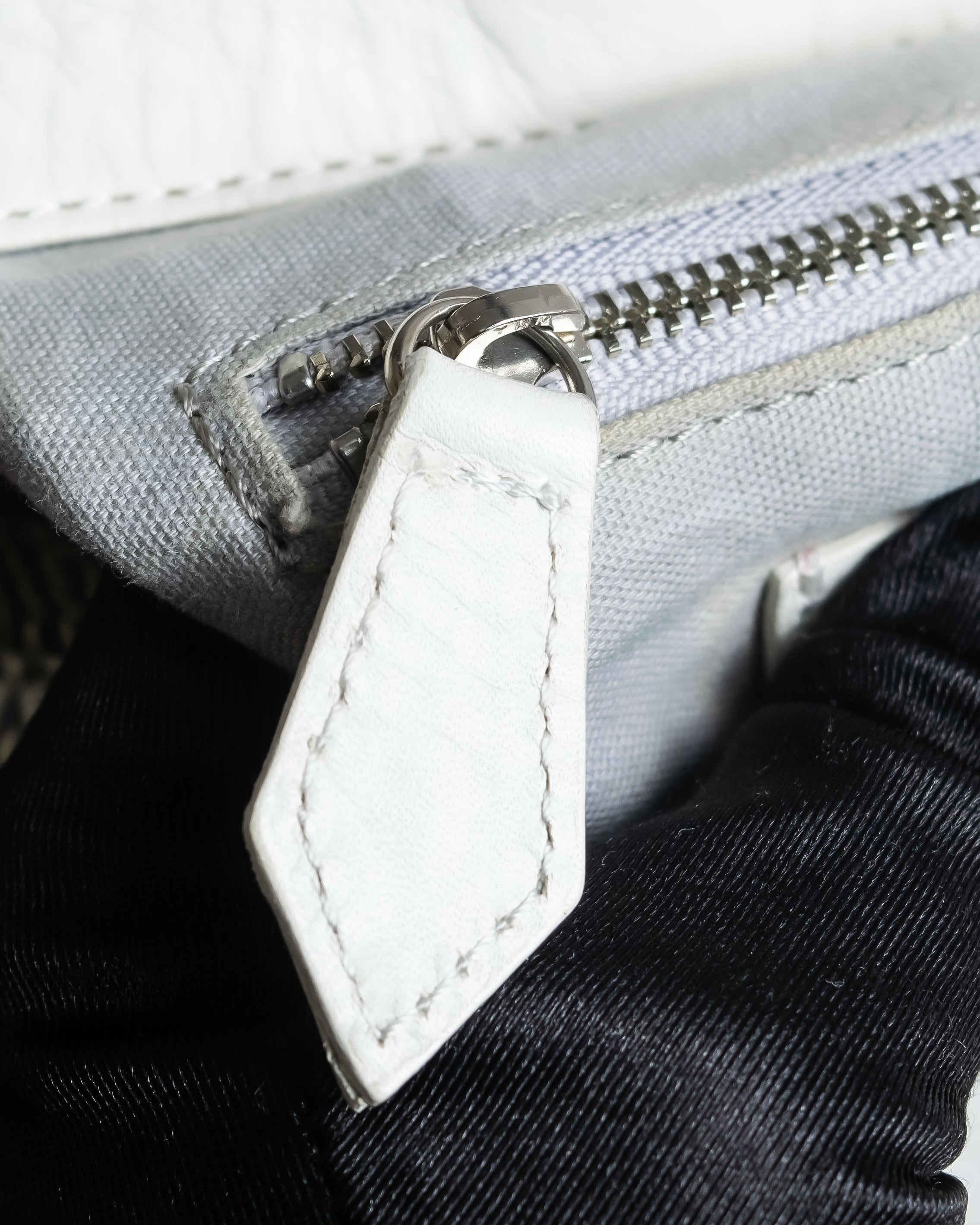 "Vivienne Westwood" Monotone python leather handbag