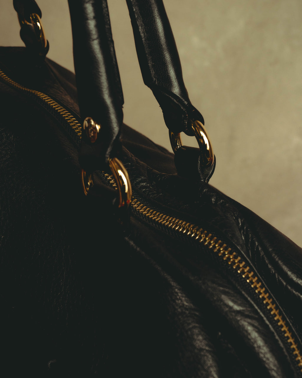 “RED VALENTINO” 2010’s lace bow leather two-way bag