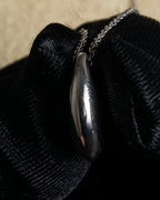 "Tiffany&Co" Elsa Peretti double teardrop motif pendant