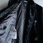 "EMPORIO ARMANI"  Dimensional wave pattern velour like chester coat