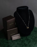 "GUCCI" Link to Love collection silver necklace