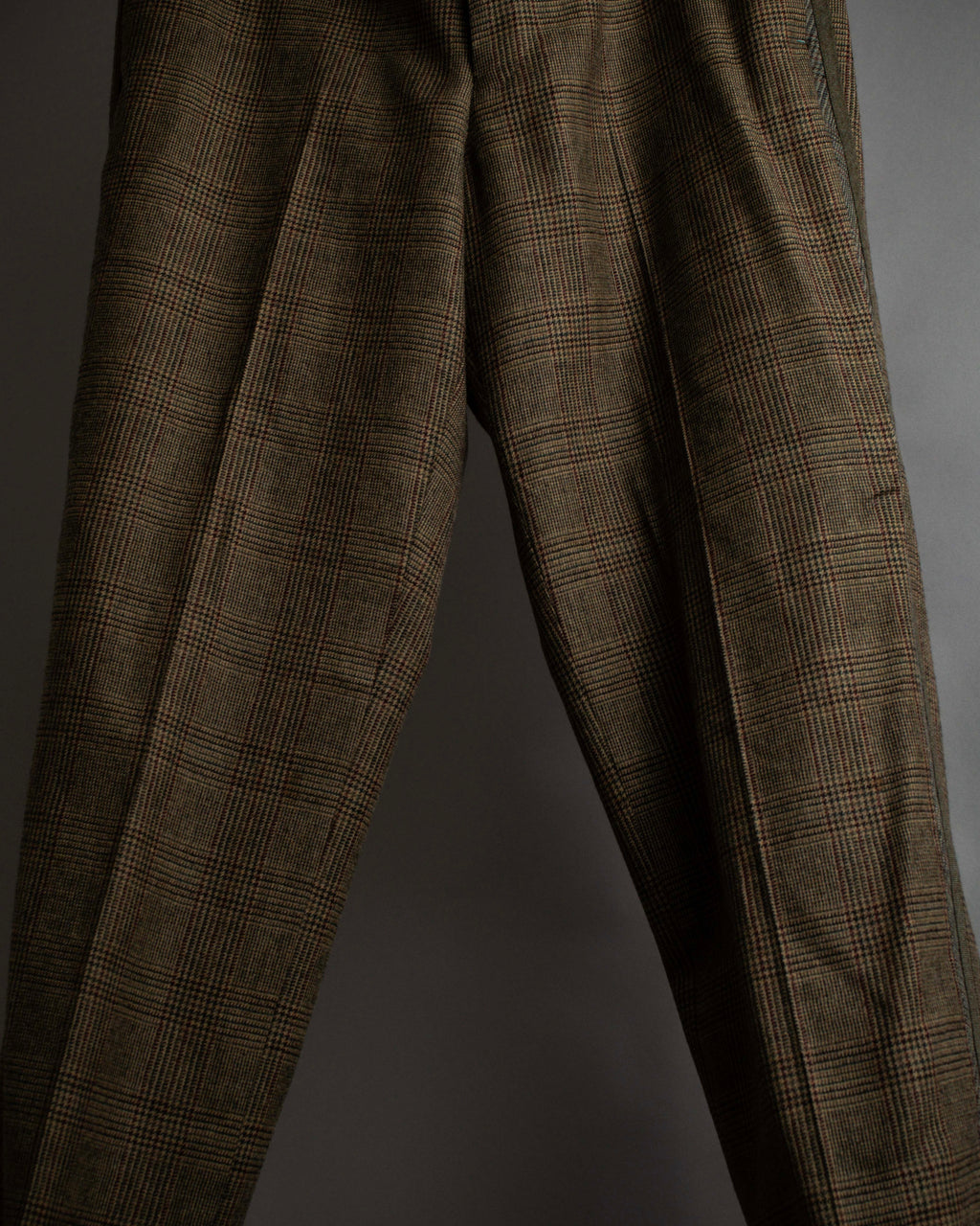 "PAUL SMITH" Flaming detail glen plaid set up