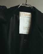 "Chloé" 90's Textured wool tailored blazer