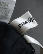 "YVES SAINT LAURENT" Elegant draped tailored slacks