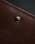 “GUCCI” 00’s GG denim script logo wallet