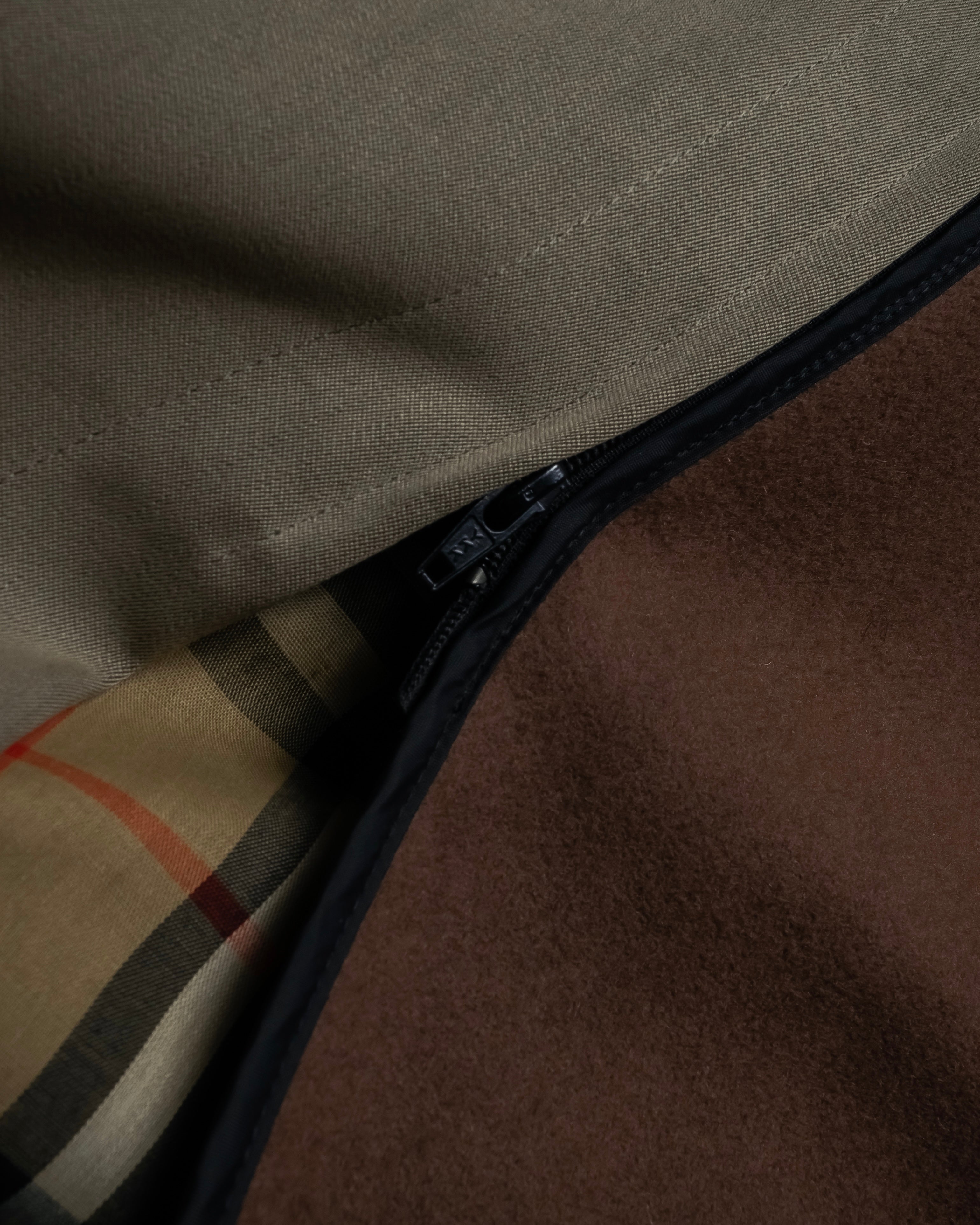 -SPECIAL- "Burberrys" 90's Collar switching two-tone trench coat