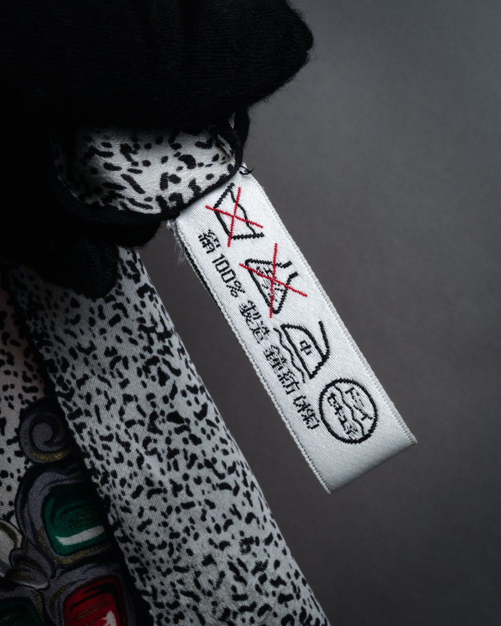 “Christian Dior” 80’s-90’s Jewelry motif monogram silk scarf