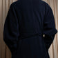 "Weekend Max Mara" Belted design double breasted maxi length wool chester coat