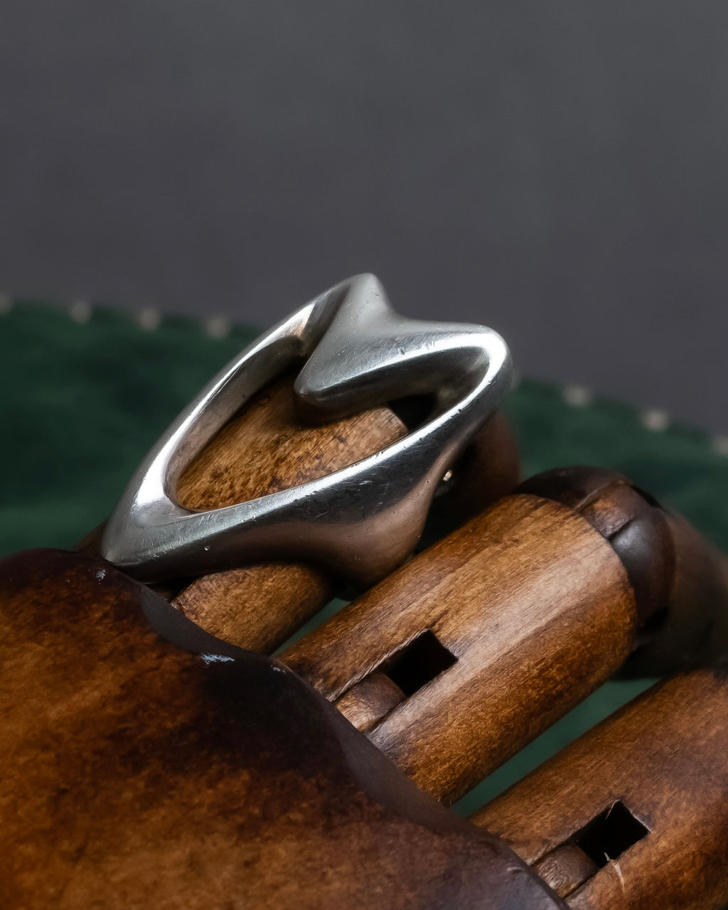 "GEORG JENSEN" Silver 925 Koppel heart ring