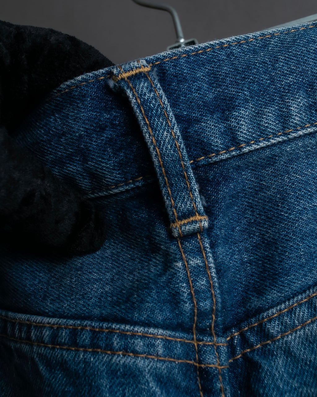 "CELINE" Stonewash design straight denim