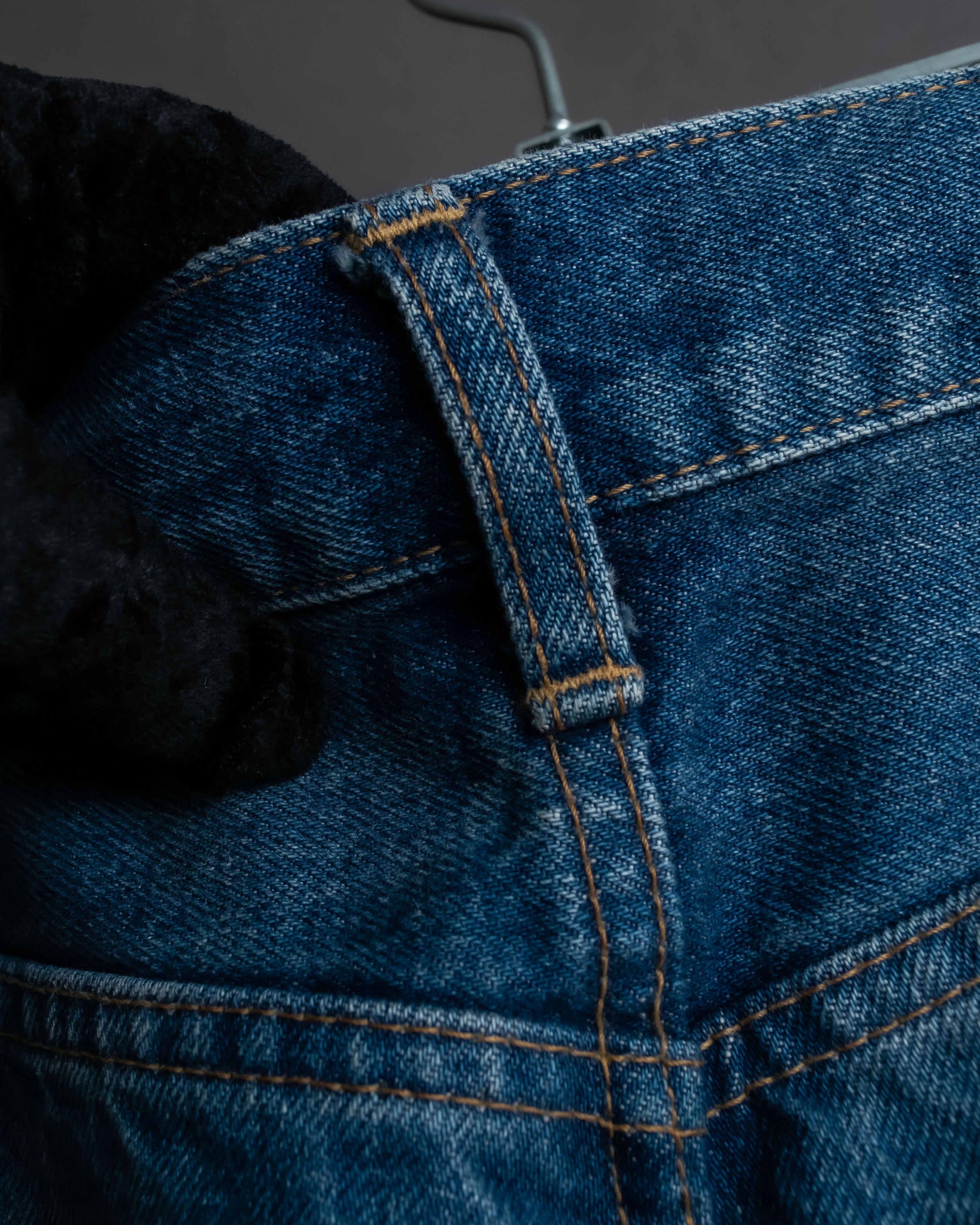 "CELINE" Stonewash design straight denim