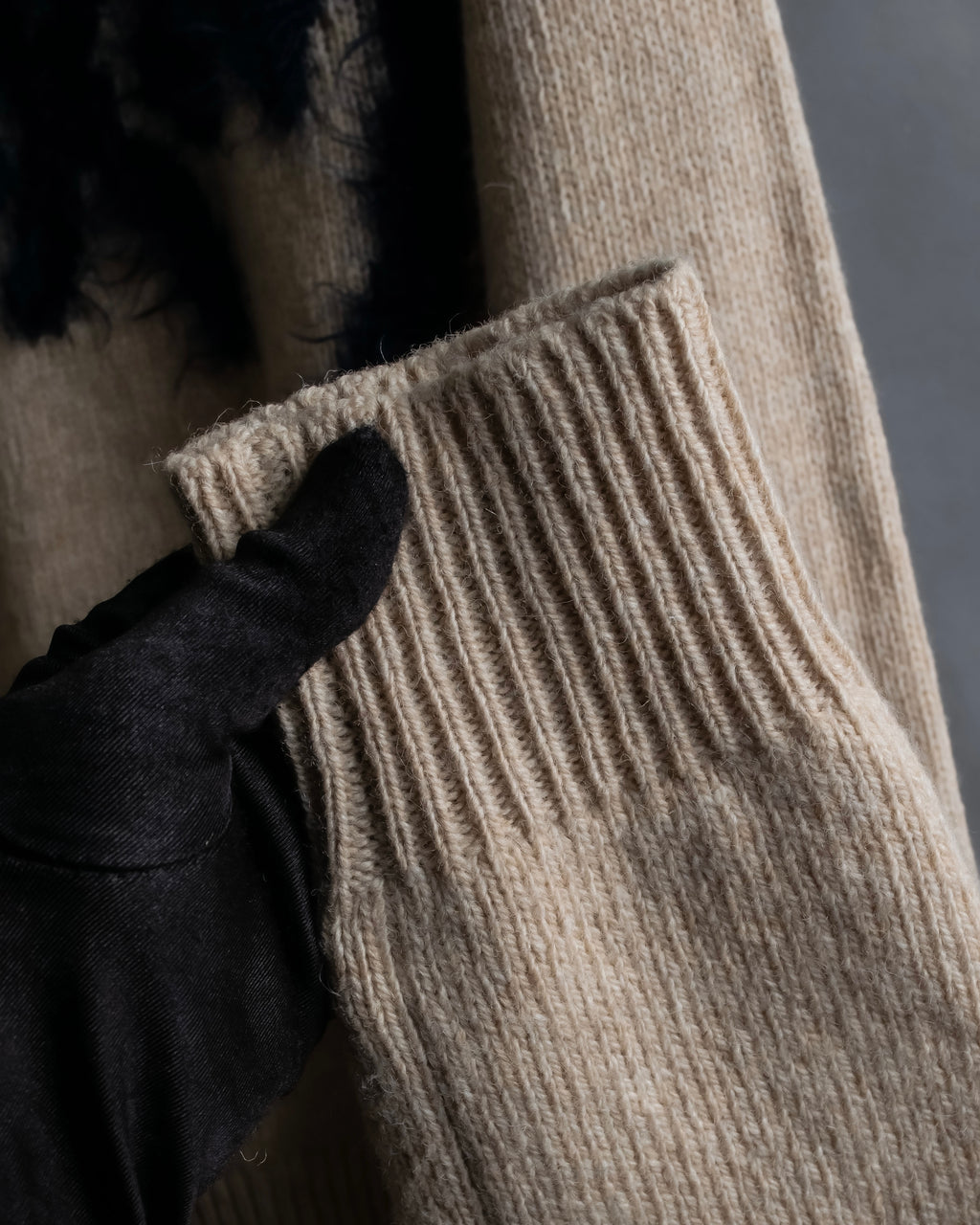 "MARNI" Logo shaggy design oversized knit