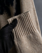 "MARNI" Logo shaggy design oversized knit