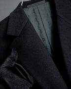 "GUCCI" 90's Tom Ford period classical tailored jacket