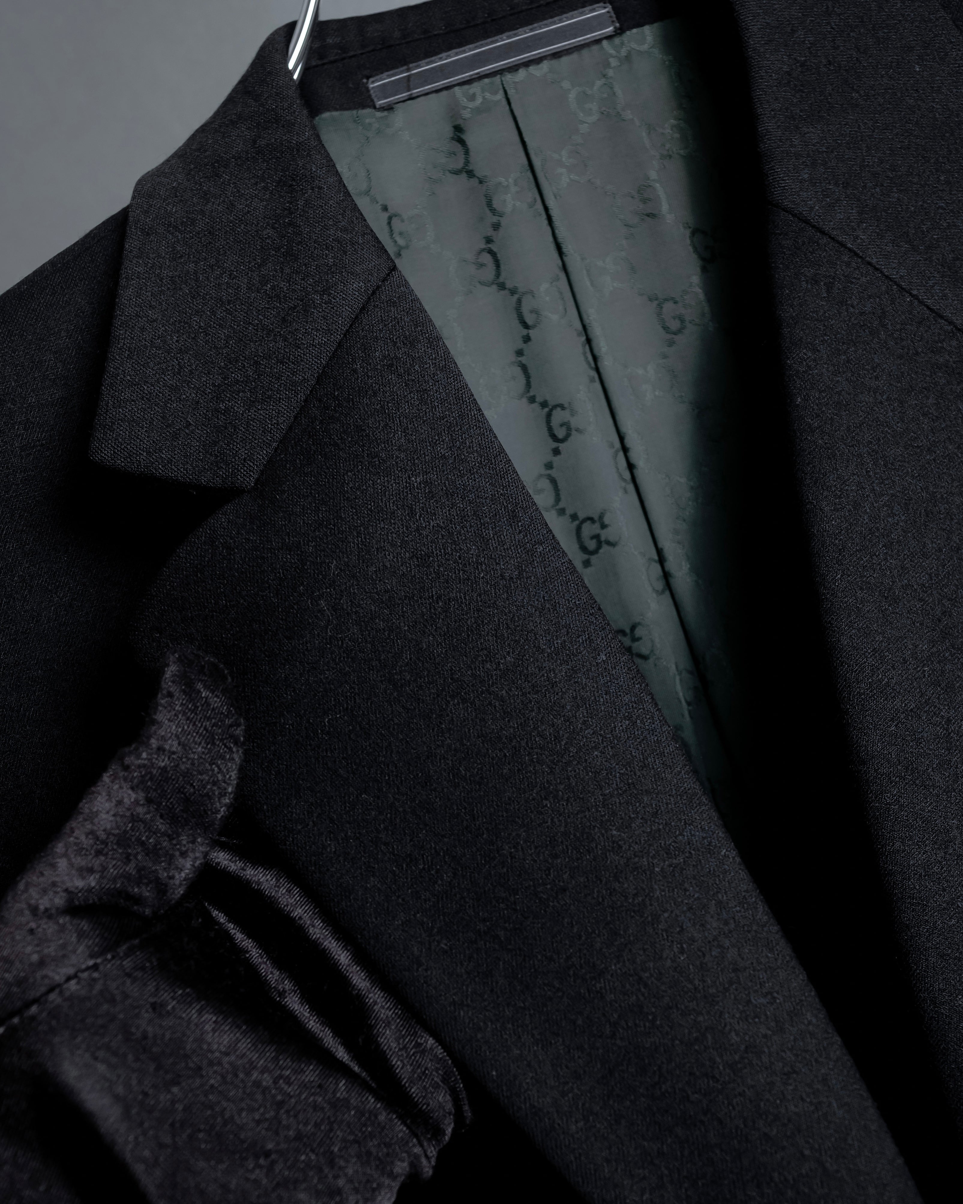 "GUCCI" 90's Tom Ford period classical tailored jacket