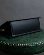 "BURBERRY" Nova check embossed leather hand bag