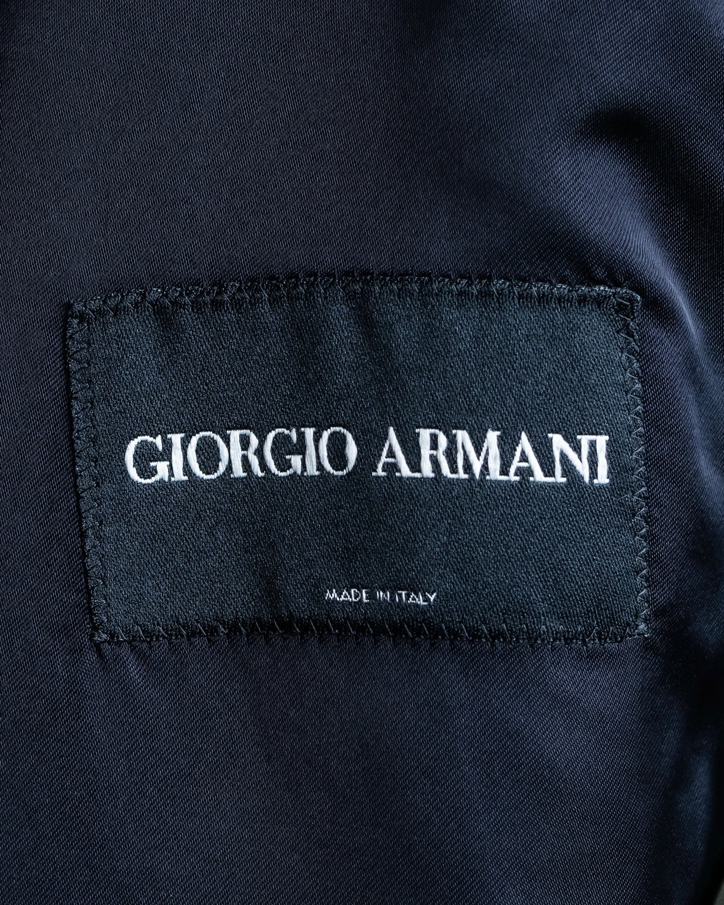 "GIORGIO ARMANI" Double breasted oversized super maxi length chester coat